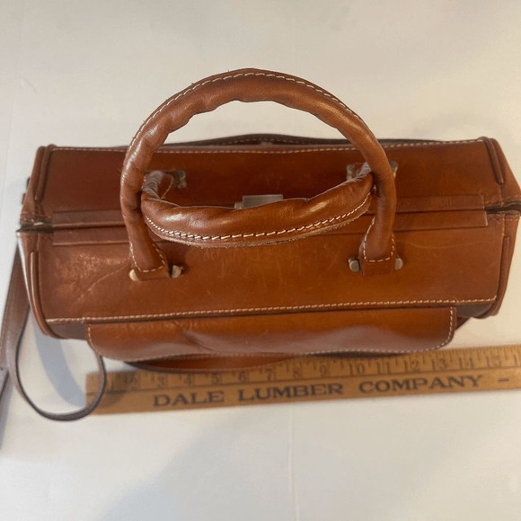 Patricia Nash Large Nieve Brown Frame Clasp Purse - Picture 4 of 9